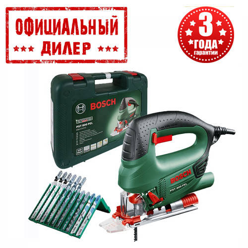 

Лобзик электрический BOSCH PST 800 PEL (0.53 кВт, 80 мм)