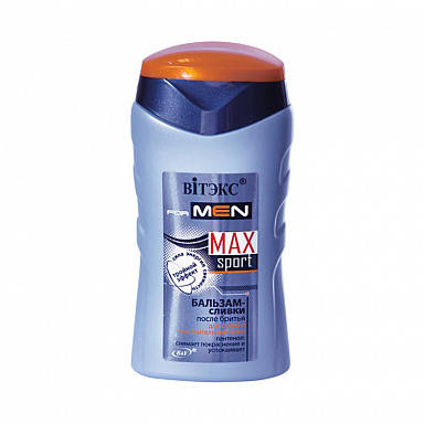 

Men MAX SPORT Бальзам - вершки після гоління для сухої і чутливої шкіри, 150 мл