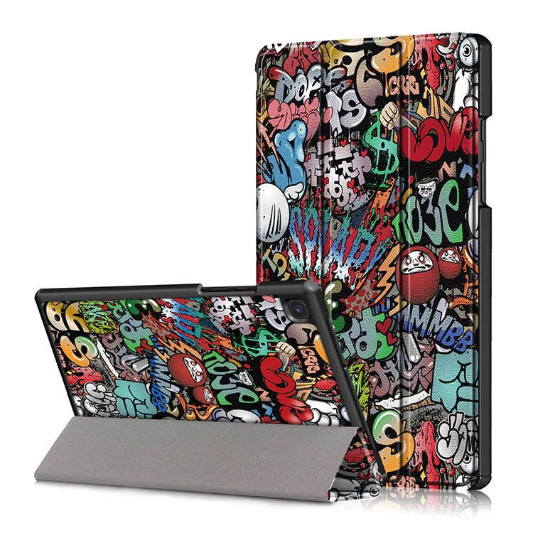 

Чехол Samsung Galaxy Tab A7 10.4 (2020) T500 T505 Ultra Slim Graffiti, Черный