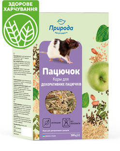 

Природа Крыска корм для декоративных крыс, 500 г