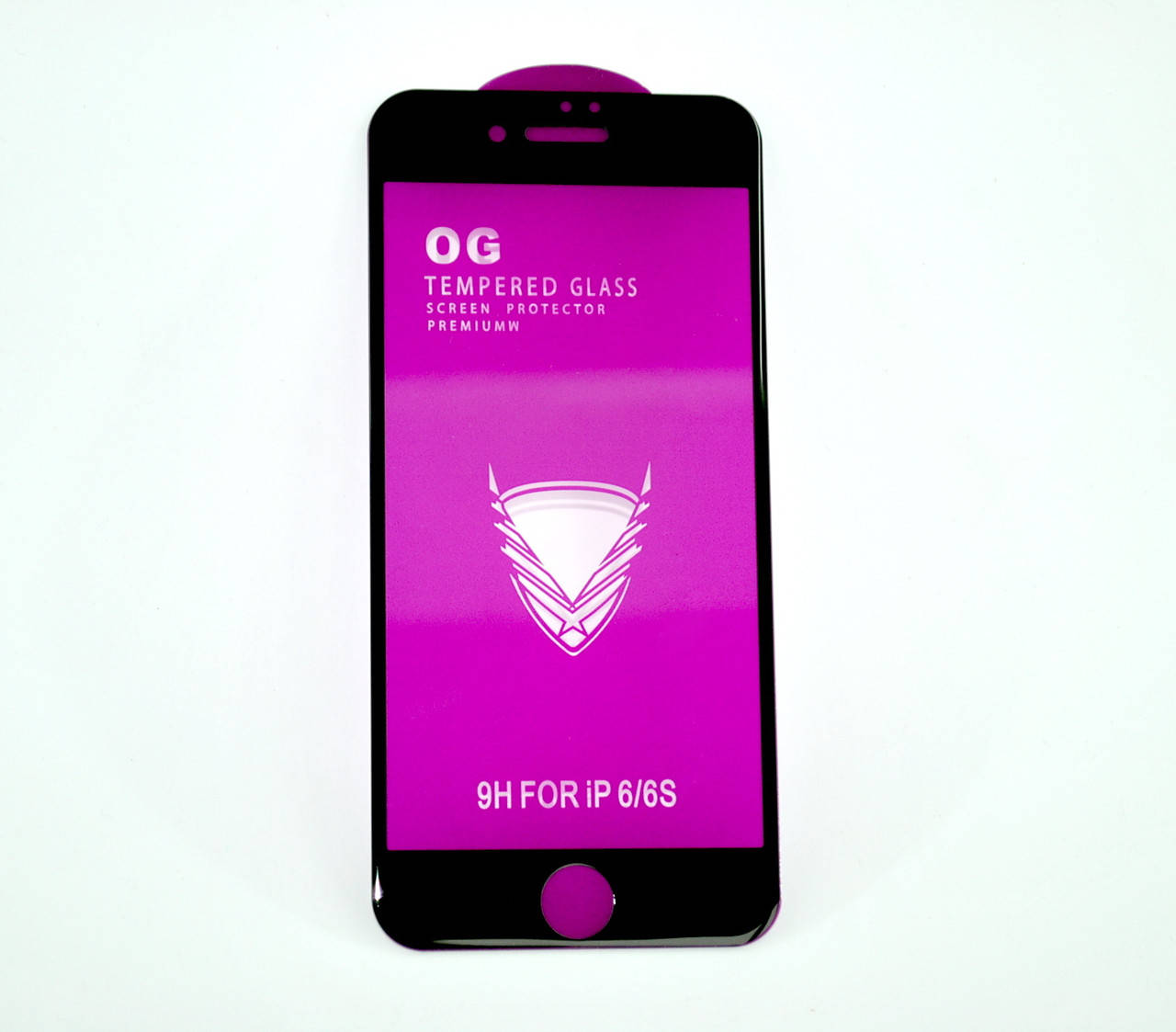 

Защитное стекло iPhone 6 Big Curve Golden Armor Black (Олеофобное покрытие)(тех.пак.)