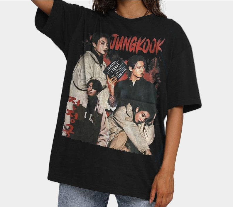 

Футболка черная LOYS Jungkook Jeon Jungkook Bangtan Boys