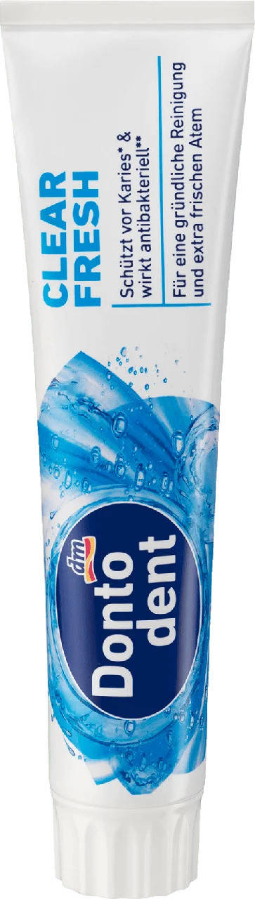 

Зубная паста Dontodent Clear Fresh Мягкая свежесть, 125мл