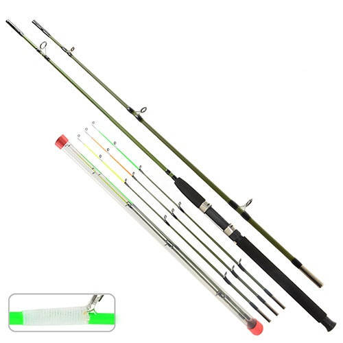 

Спиннинг карповый фидер 2,7 м Crocodile evolution Sams Fish SF-23772, Черный