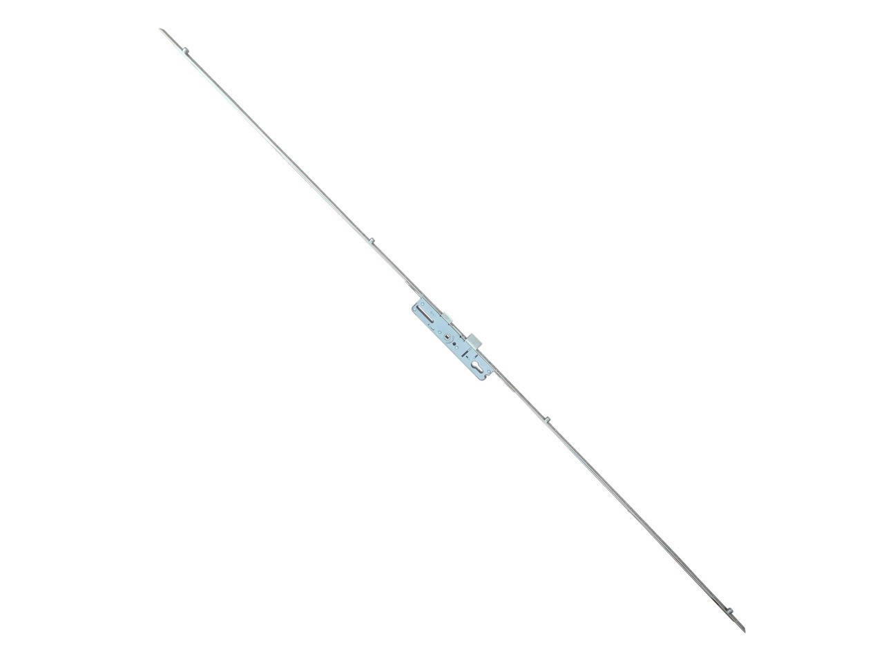 

Замок- рейка для металлопластиковой двери 25/85 мм 1950-2200 мм срезной защелка с ригелем Vorne