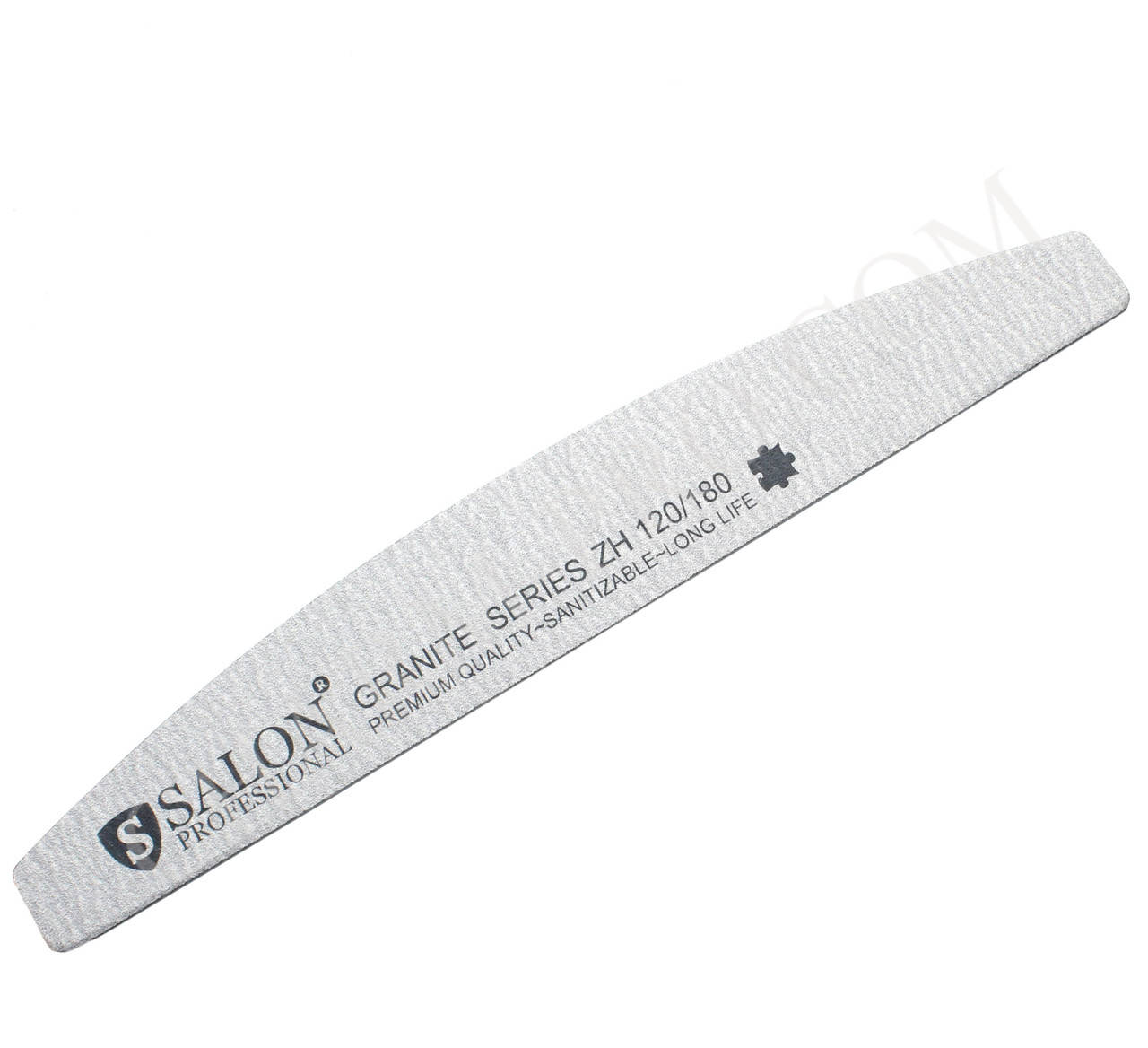 

Пилка для ногтейSalon Professional 100/180 Халф серая
