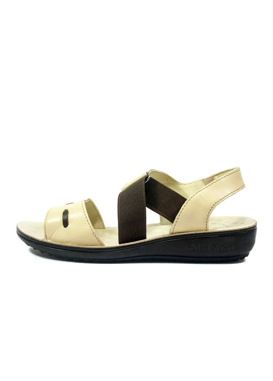 

Сандалии женские TiBet 493-02-09 кремовые (39)