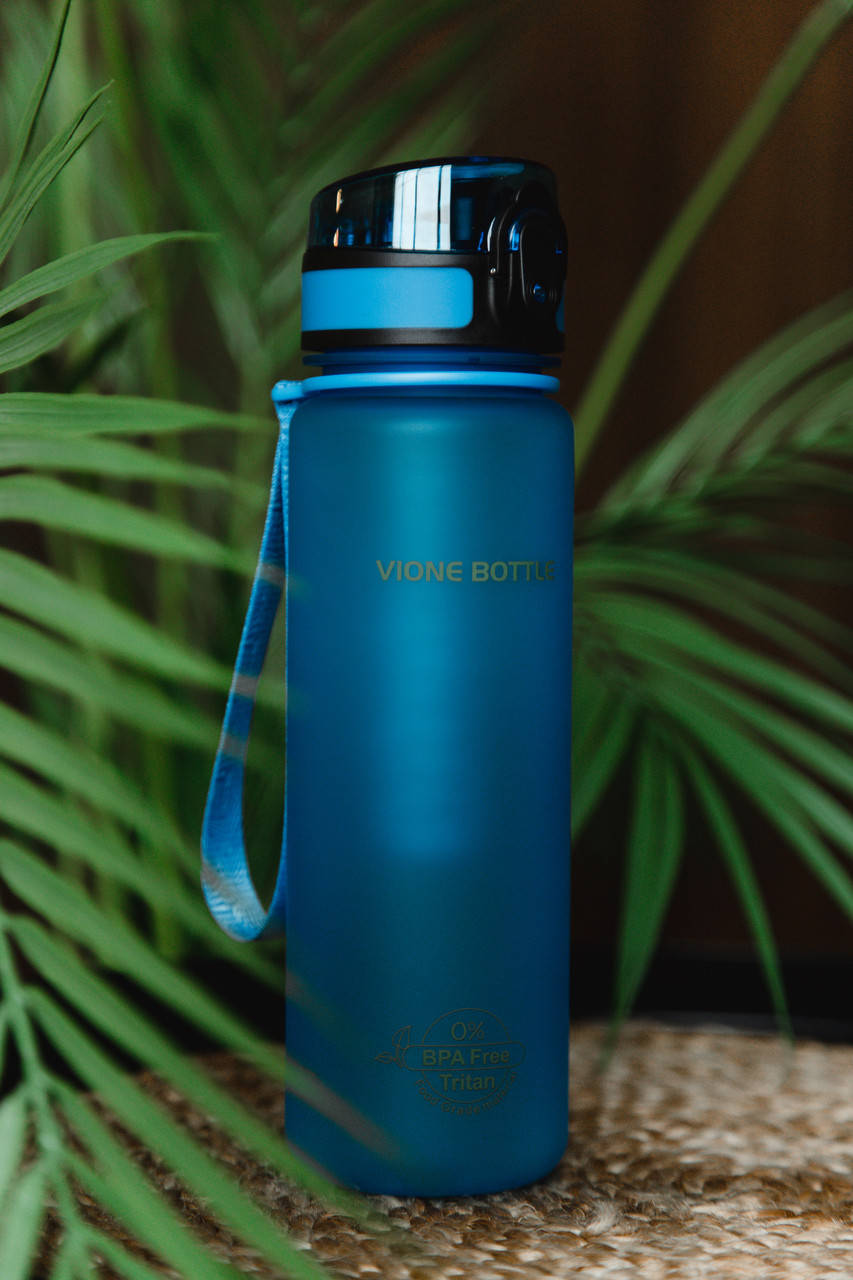 

Vione Mineral Bottle Sport / Водородно минеральная бутылка 0,5 литра (Синий)