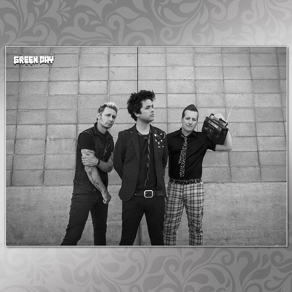 

Плакат Рок Green Day 007