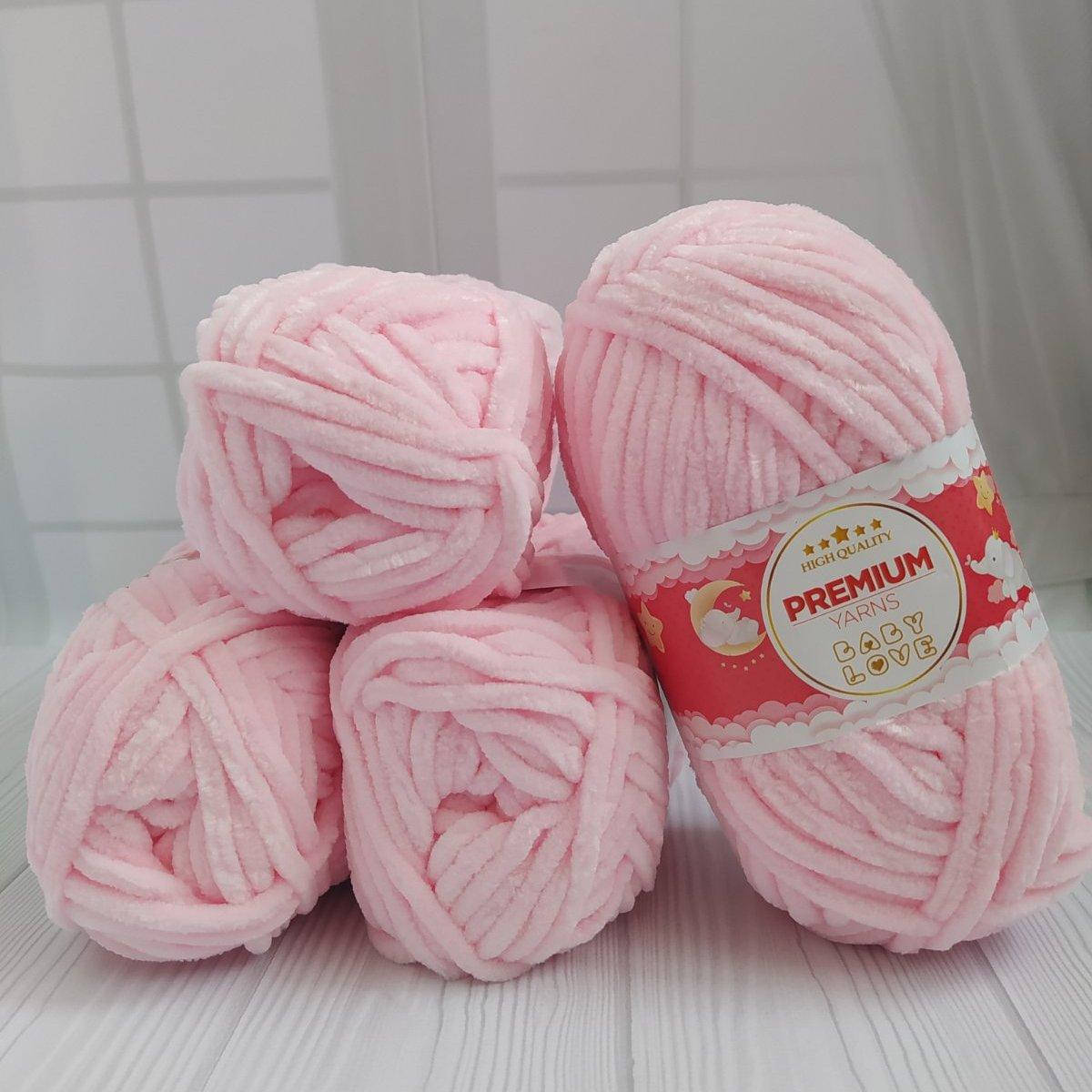 

Premium Yarns BABY LOVE №319 рожевий, Розовый