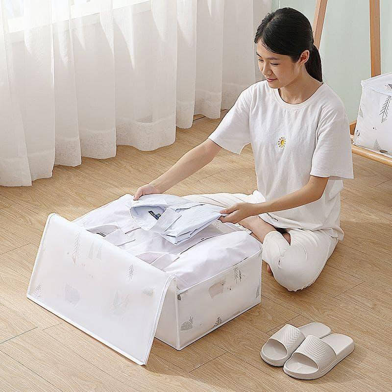 

Водонепроницаемая органайзер для хранения одеял, подушек, вещей 50x36x20 см Кладовка