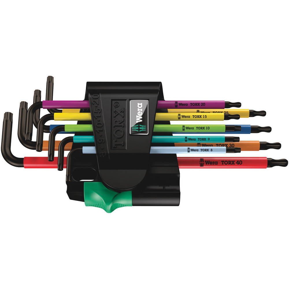 

Набор Г-образных ключей Wera, 967/9 TX BO Multicolour 1 (05024335001)