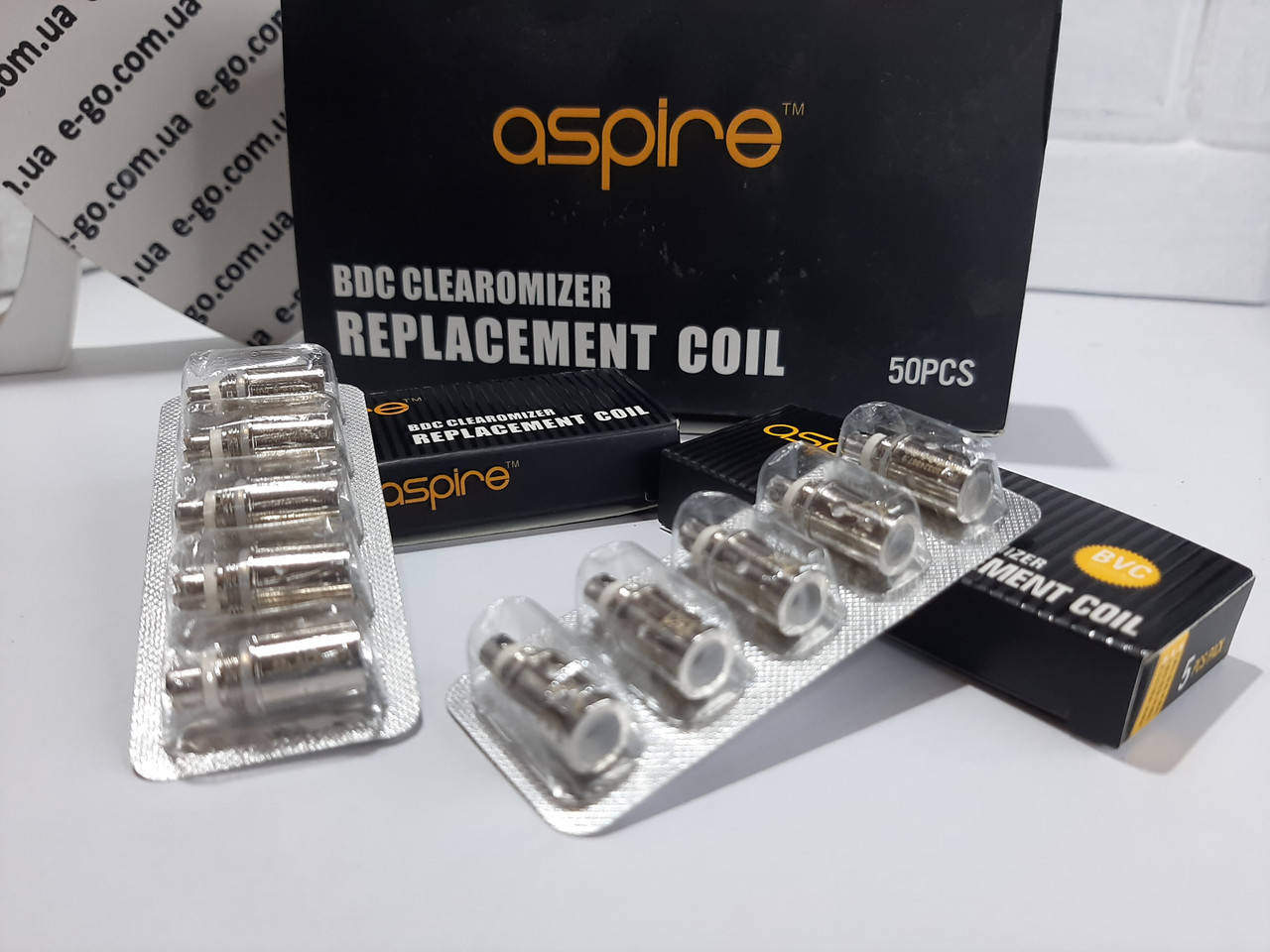 

Сменная головка испаритель Aspire CE5, CE5 S, ET, ET S 1,8 ома