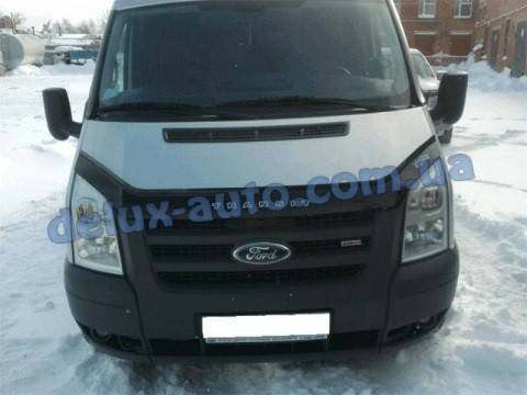 

Мухобойка на капот FORD Transit 2007-2014 Дефлектор капота на Форд Транзит 2007-2014