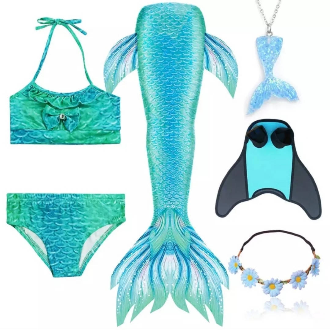 

Костюм настоящей Русалочки Девочки в восторге