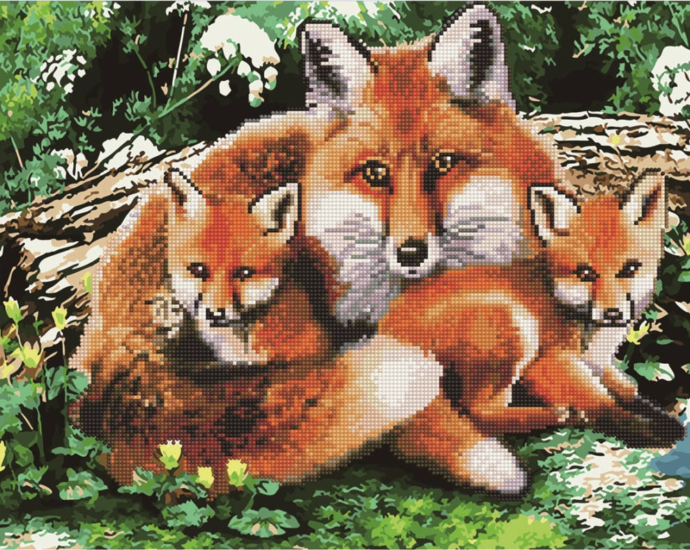 

Алмазная картина BrushMe Лиса-защитница (GZS1054) 40 х 50 см (Без коробки)