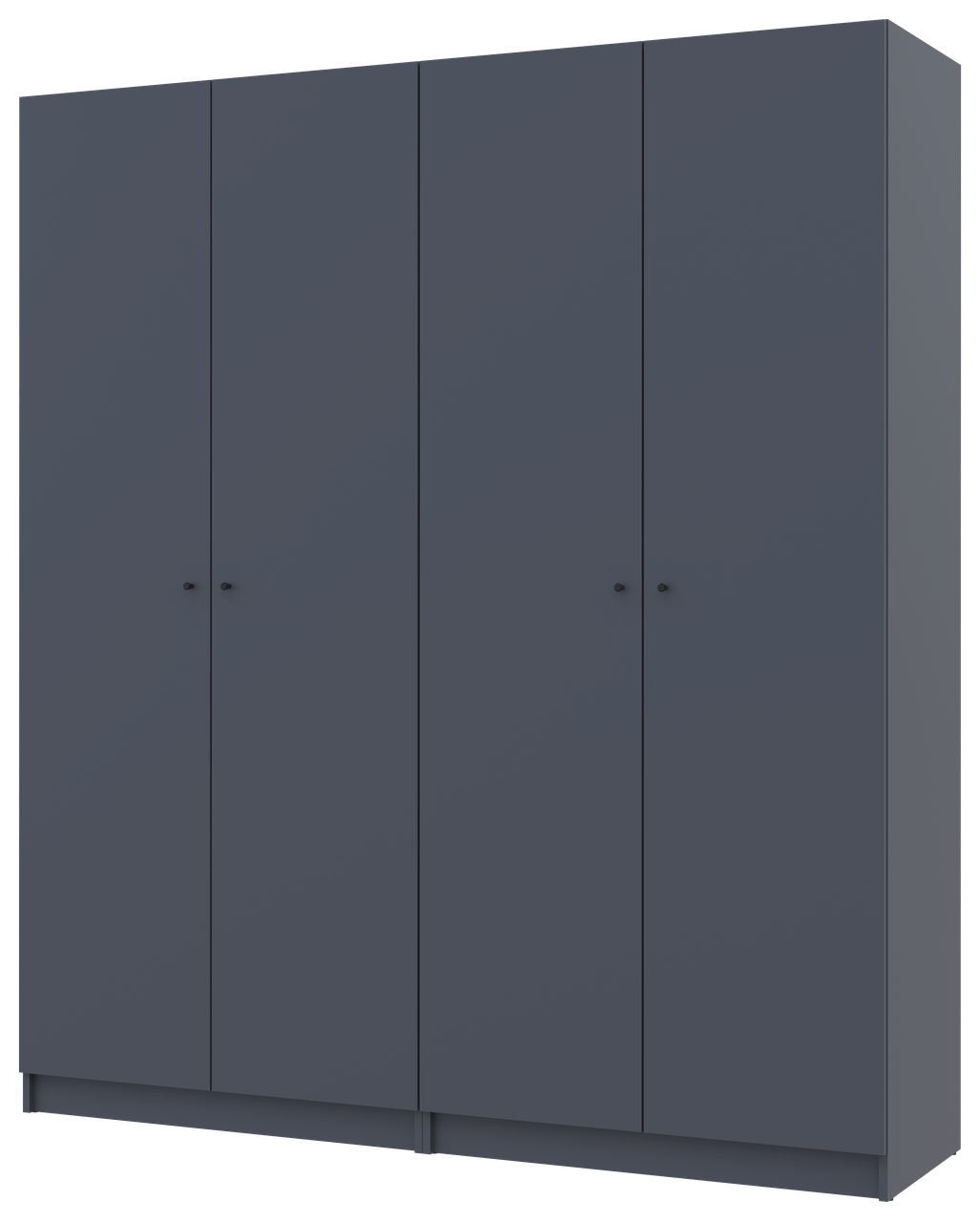 Шафа для одягу комплект Промо Графіт Графіт 2+2 ДСП 180х48х204 (42005068) 4
