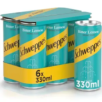 

Упаковка Schweppes Bitter Lemon 6x330ml