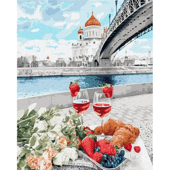 

Картина по номерам Романтический пикник 40*50см KHO3586