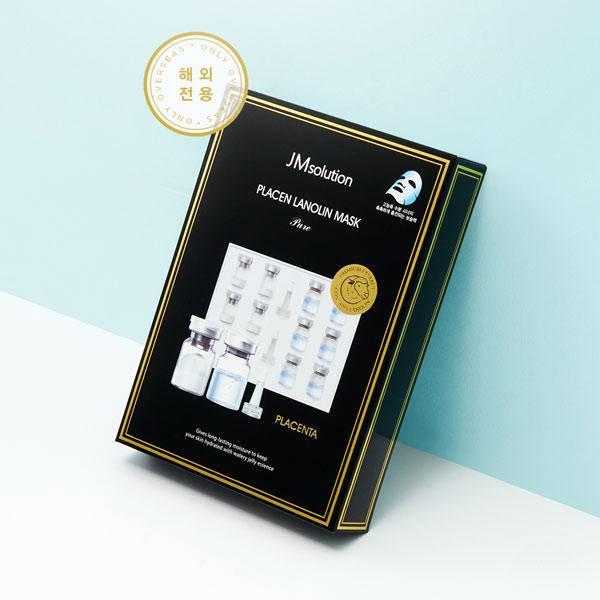 

Увлажняющая маска с протеинами плаценты и ланолином JM Solution Placen Lanolin Mask 35мл