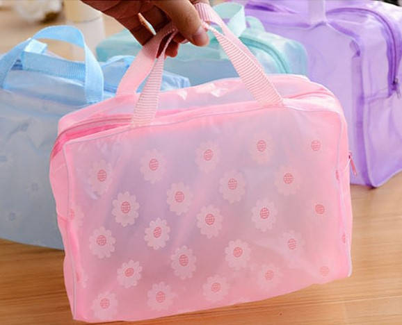 

Сумка-косметичка органайзер (21х16х8см) Цвет - розовый