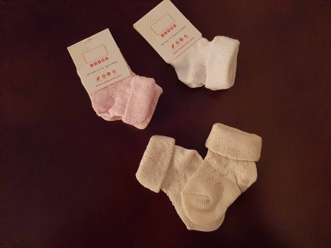 

Носочки для новонароджених