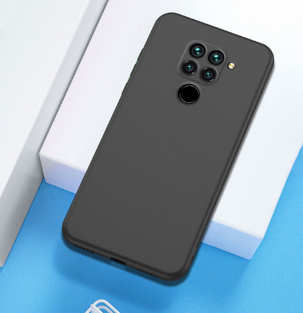 

Чехол силиконовый для Xiaomi Redmi Note 9 черный (ксиоми сяоми редми нот 9)