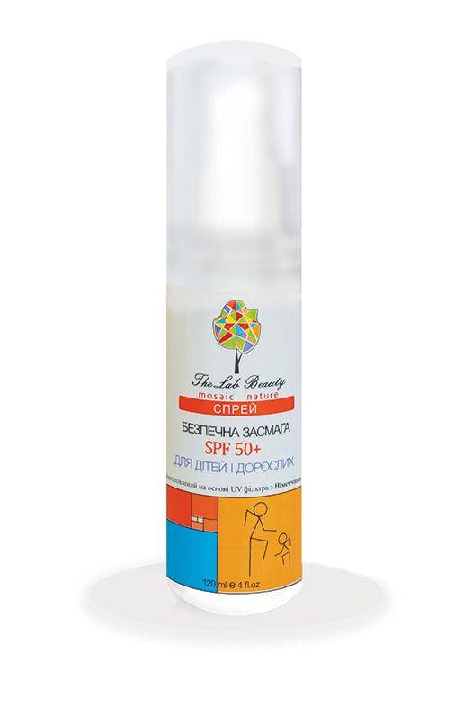 

Спрей для лица 120мл Безопасный загар SPF 50+ Green Pharm