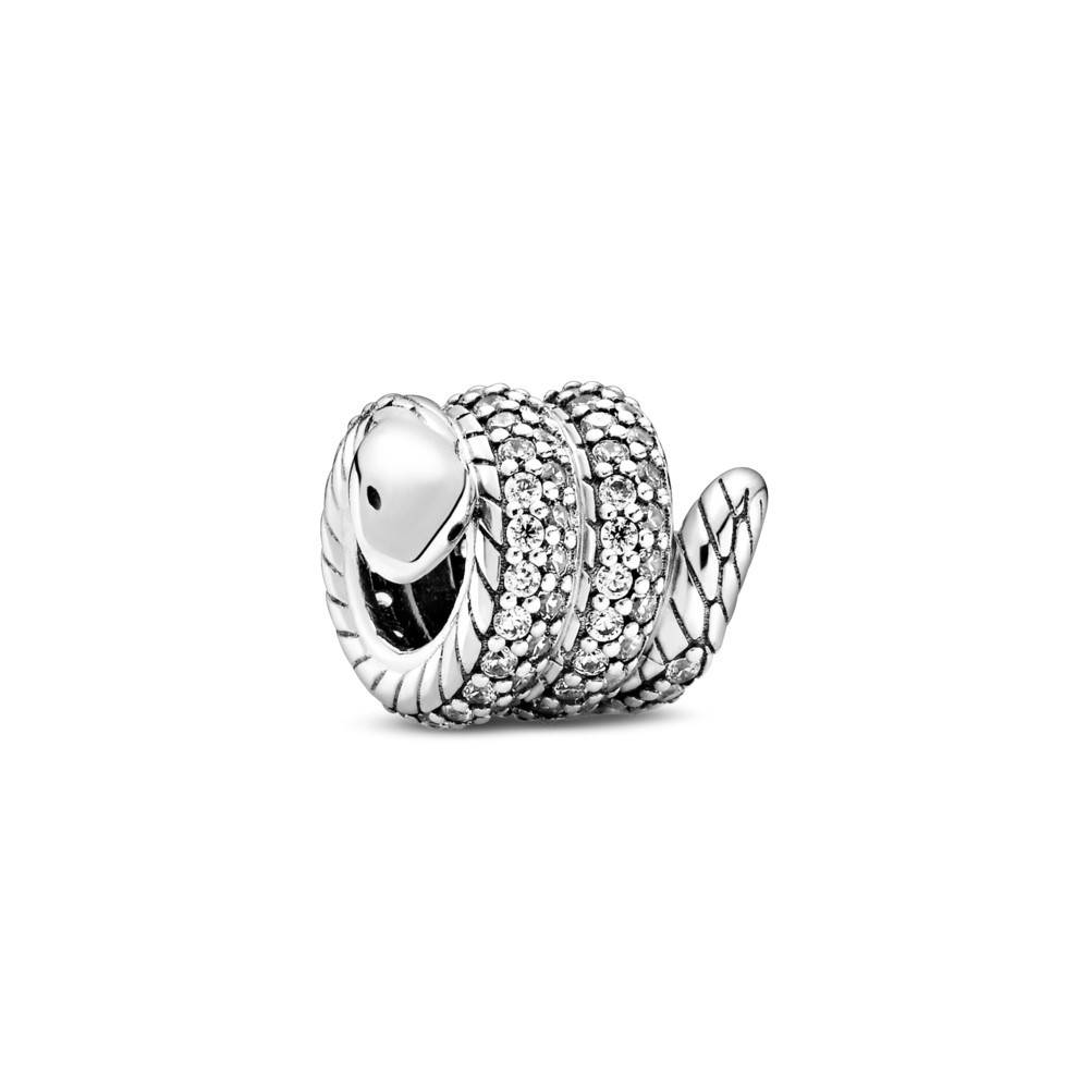 

Серебряный шарм Pandora «Завернутая змея» 799099C01