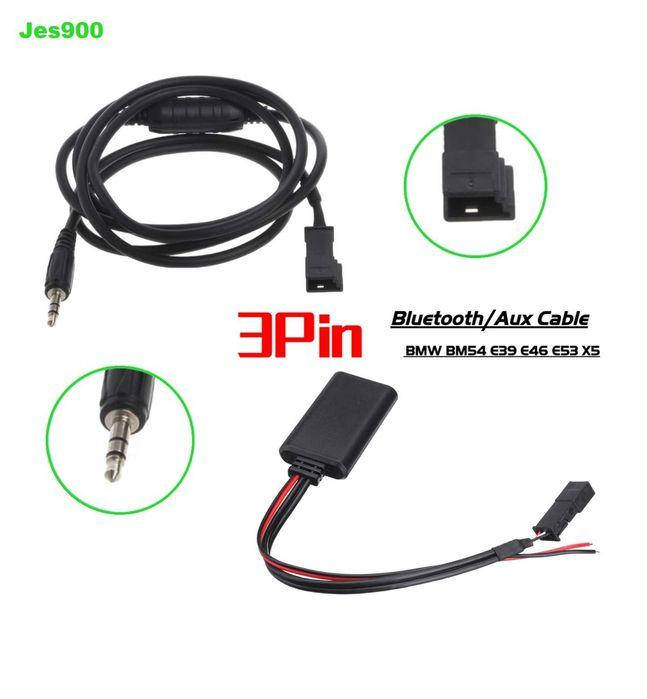 

AUX кабель / Bluetooth 5.0 на BMW E46 E39 E53 X5 (для магнитол BM 54)