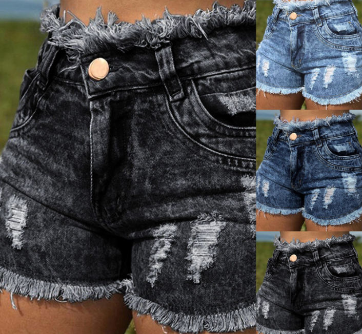 

Джинсовые шорты с высокой талией!