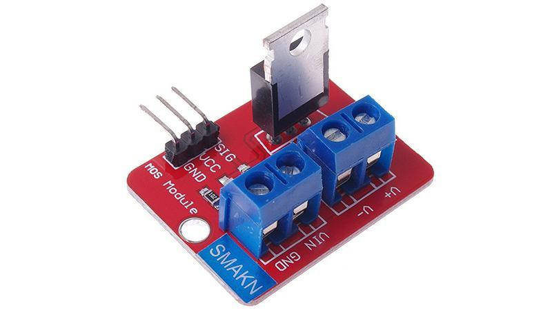 

Модуль драйвер двигателя IRF520 MOS Arduino (14665)