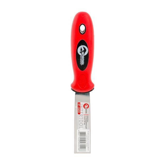 

Шпатель из нержавеющей стали 25мм Проф INTERTOOL KT-2602