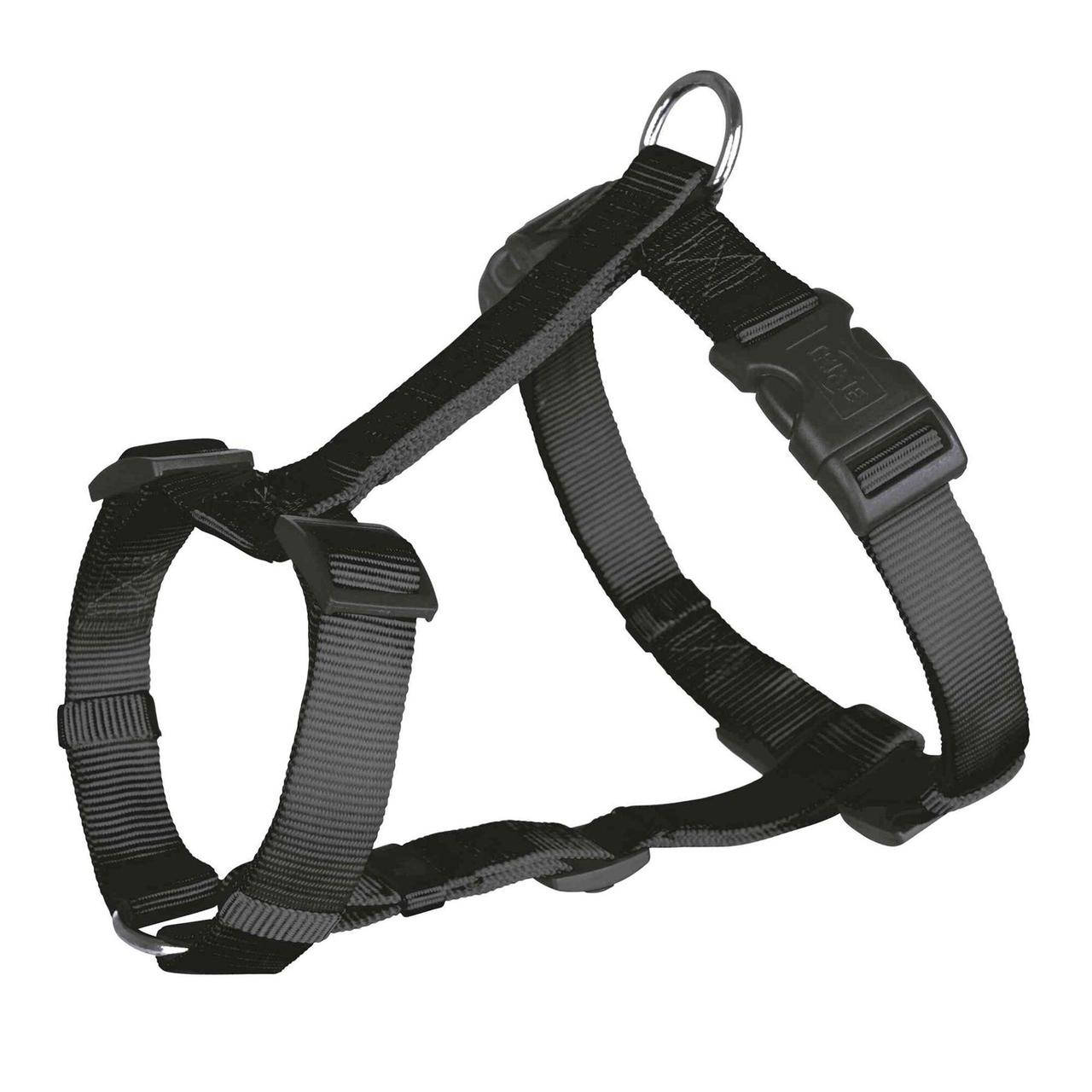 

Trixie Нейлоновая шлея для собак Trixie Classic M-L 50-75 см / 20 мм (чёрная), Черный