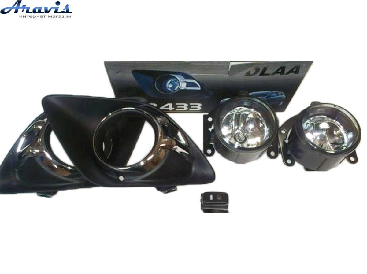 

Противотуманные фары Mitsubishi ASX 2011-/MB-433W/эл.проводка, Белый