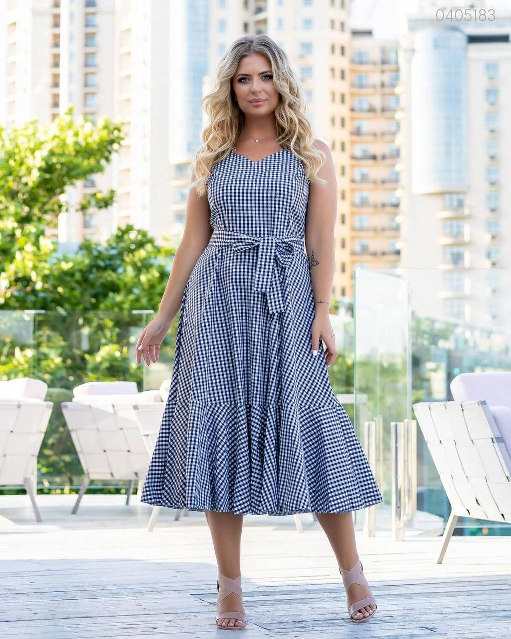 

Платье Каликут летнее фасон годе больших размеров черный