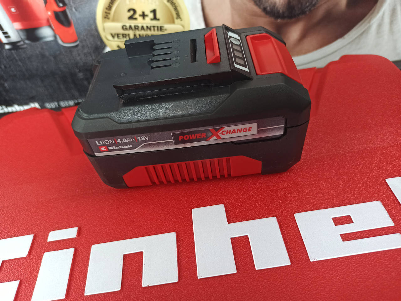 

Аккумулятор батарея 4 Ач 18 V Einhell Power X-Change 4511396