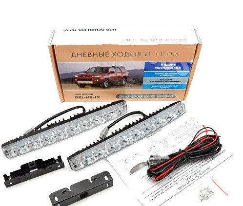 

Денні ходові вогні ДХО Оріон DRL DRL-L9W з поворотом, лампочки денних ходових вогнів