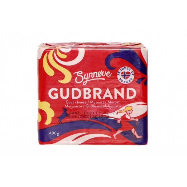

Норвежский сыр Gudbrand TM Synnove 480г Гудбрандсдален (Брюност) Сыр Ириска