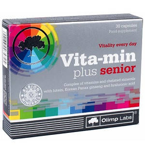 

Витамины для мужчин Olimp Labs Vita-min plus Senior (30 таб.)