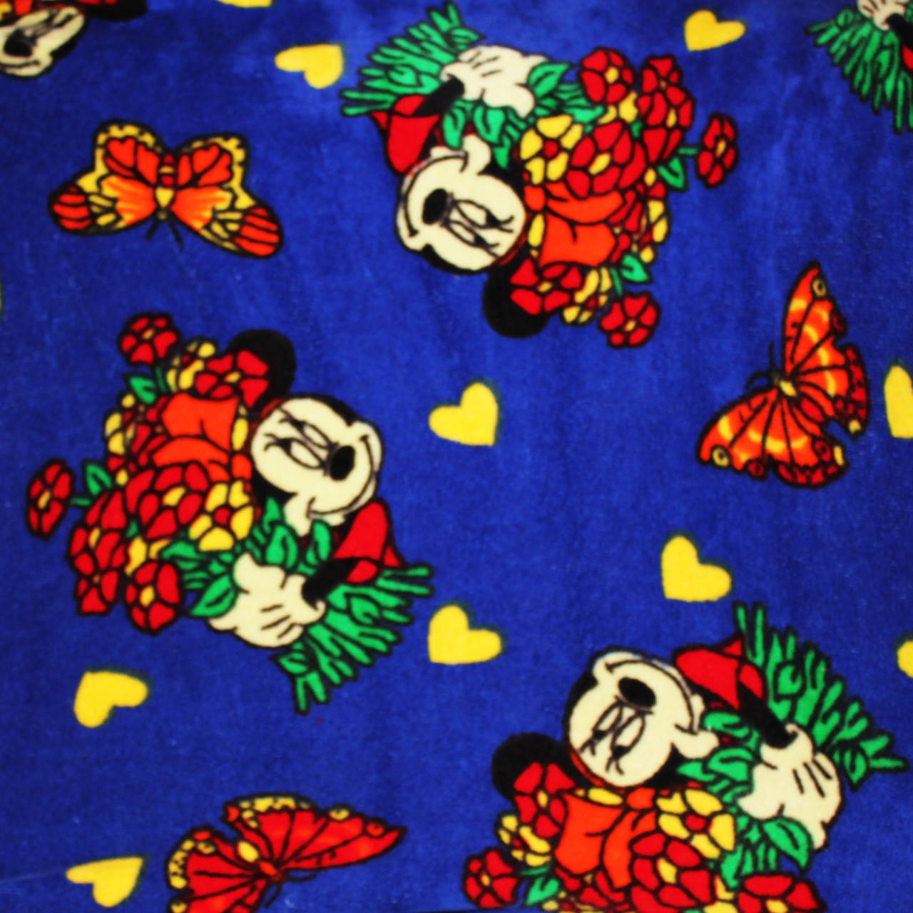 

Ткань Велюр, Синий