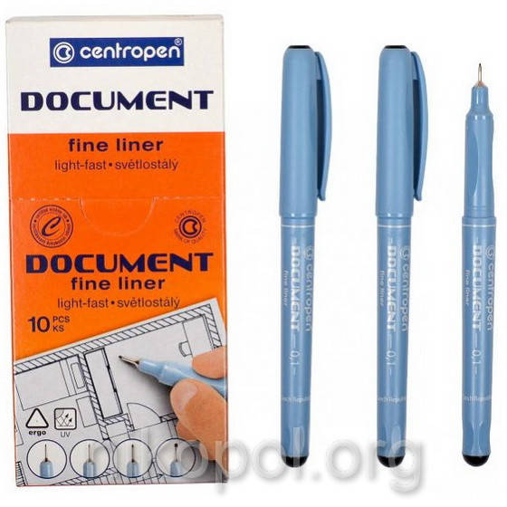 

Линер черный CENTROPEN 2631/01 0,1мм