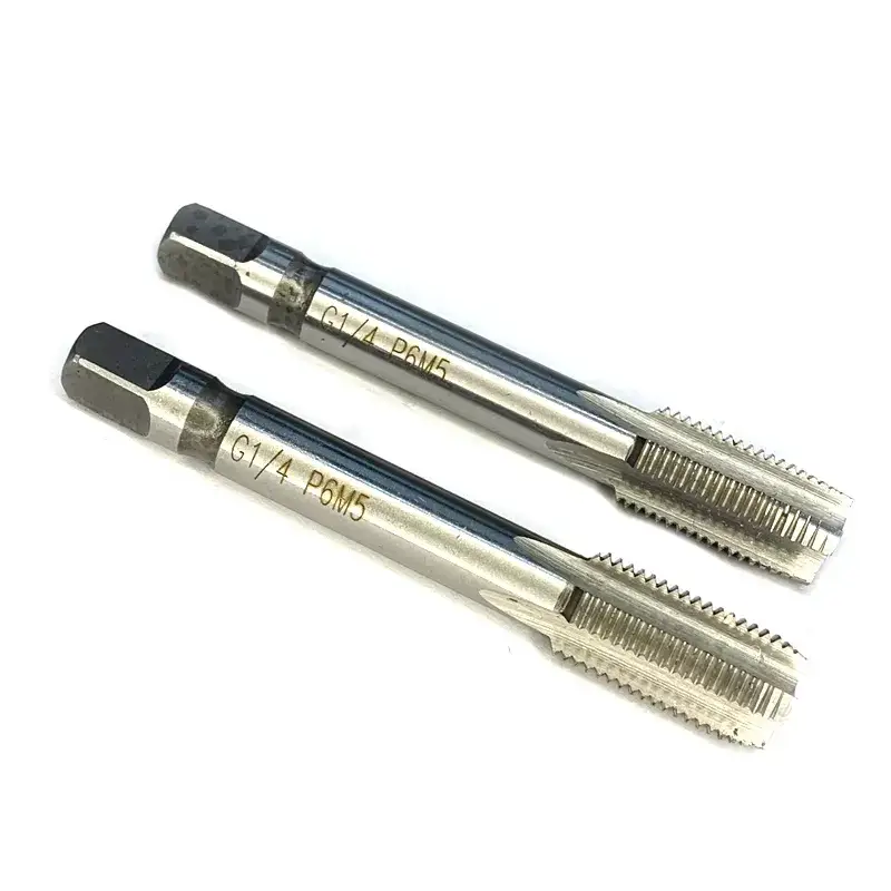 

Метчик трубный м/р комплектный G 1/4" Р6М5 исп.2 шлифованный (Китай)