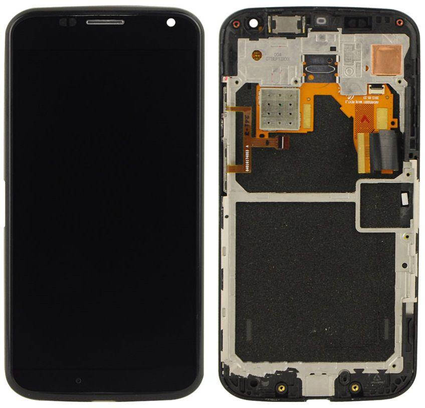 

Дисплей Motorola Moto X с тачскрином и рамкой, Китай, черный