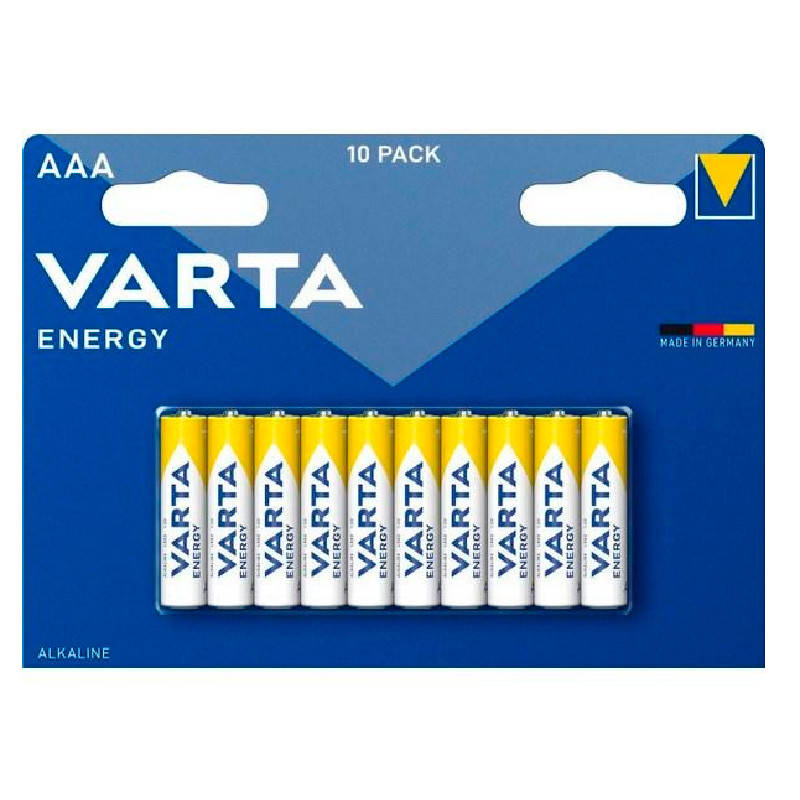 

Батарейки алкалиновые ( мини - пальчики) Varta, тип ААА