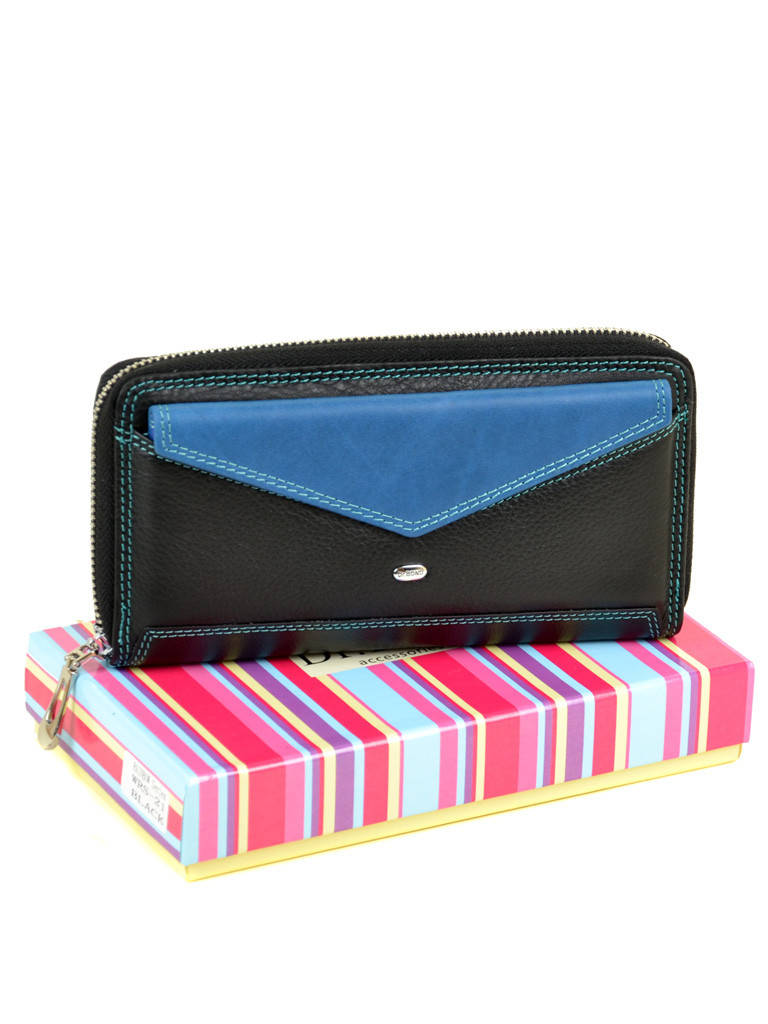 

Кошелек Rainbow кожа DR. BOND WRS-21 черный