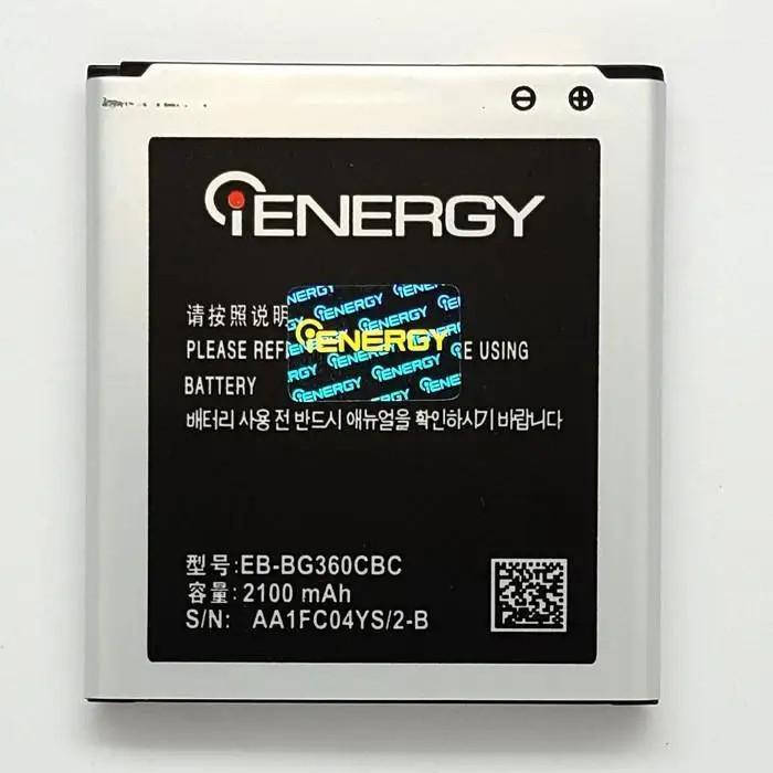 

Батарея на SAMSUNG G360, EB-BG360CBE IENERGY (2100 mAh) (аккумулятор САМСУНГ G360)