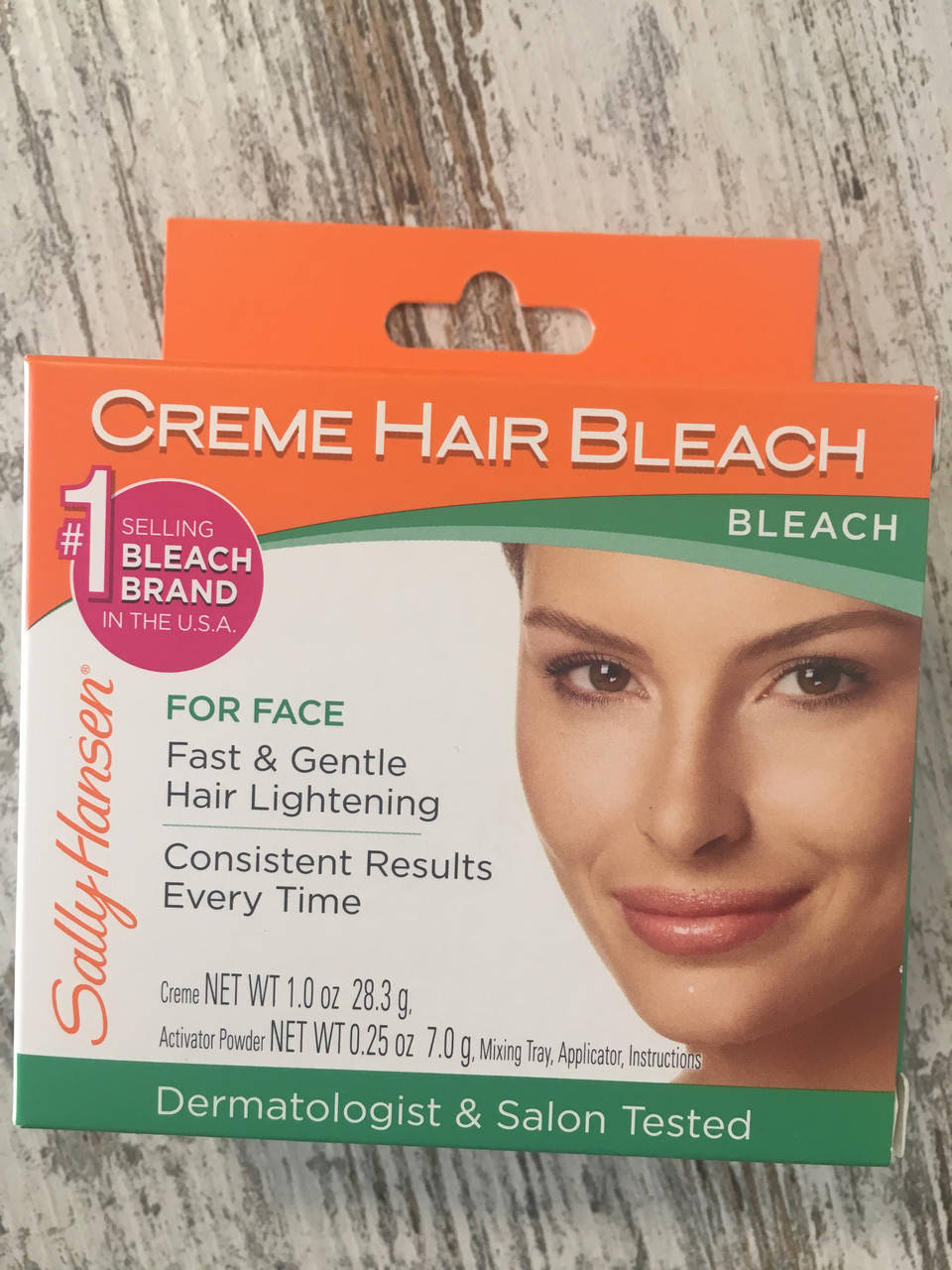 

Крем для осветления волос на лице Sally Hansen Creme Hair Bleach