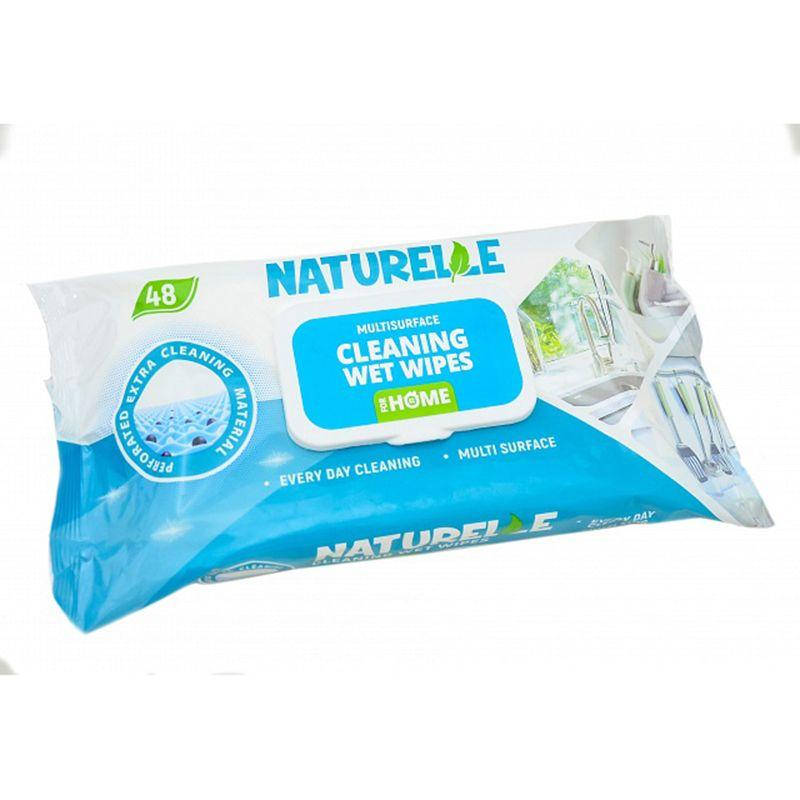 

Серветки вологі для прибирання Naturelle 48 шт