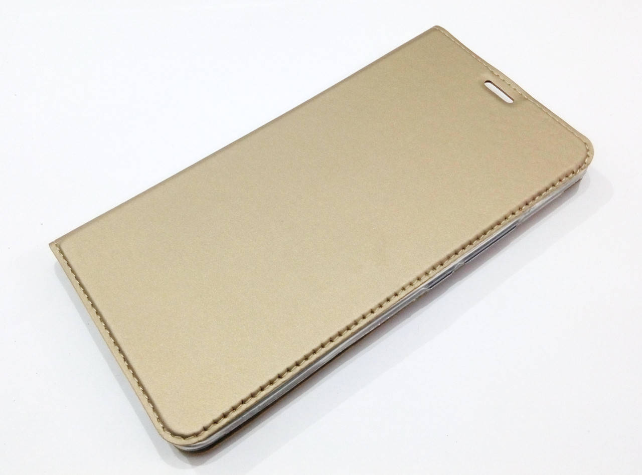 

Чехол книжка KiwiS для Meizu M3 Max золотой